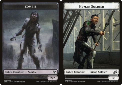 Zombie // Human Soldier #4 (token)