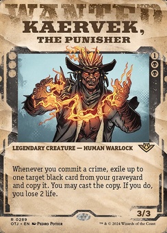 Kaervek, the Punisher (borderless showcase)