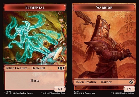 Elemental #17 // Warrior (token)