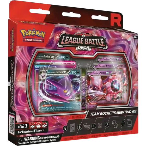 Pokémon - Team Rocket's Mewtwo ex League Battle Deck