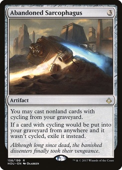 Abandoned Sarcophagus (foil)