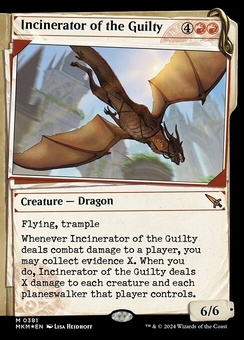 Incinerator of the Guilty (showcase invisibleink)