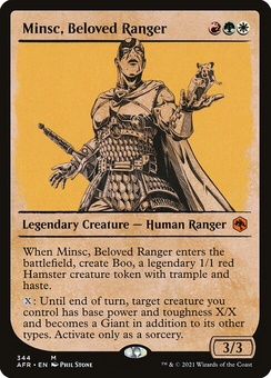 Minsc, Beloved Ranger (showcase)