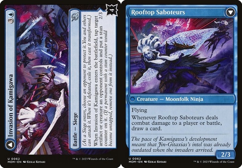Invasion of Kamigawa // Rooftop Saboteurs