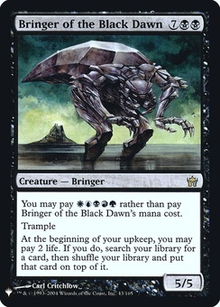Bringer of the Black Dawn (mystery booster - foil)