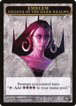 Liliana of the Dark Realms Emblem (token)