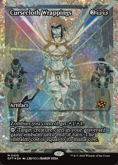 Cursecloth Wrappings (showcase fracture foil)