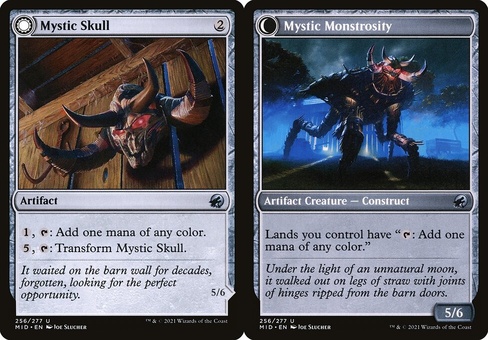 Mystic Skull // Mystic Monstrosity