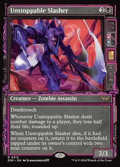 Unstoppable Slasher (showcase foil)