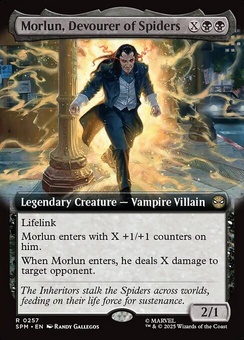 Morlun, Devourer of Spiders (extended art foil)