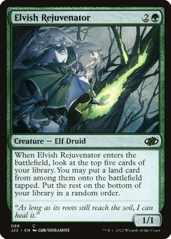 Elvish Rejuvenator (alternate art)
