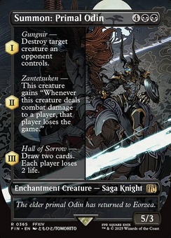 Summon: Primal Odin (borderless)