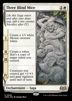 Three Blind Mice (foil)
