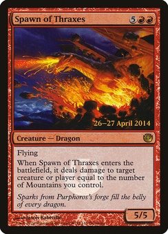 Spawn of Thraxes (prerelease foil)