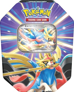 Pokémon - Slashing Legends Tin - Zacian ex Pokémon - Slashing Legends Tin - Zacian ex