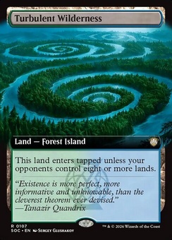 Turbulent Wilderness (extended art)
