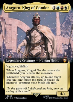 Aragorn, King of Gondor (extended art)