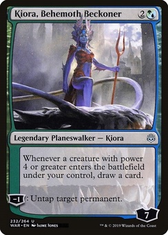 Kiora, Behemoth Beckoner (foil)