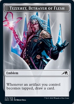 Emblem - Tezzeret, Betrayer of Flesh