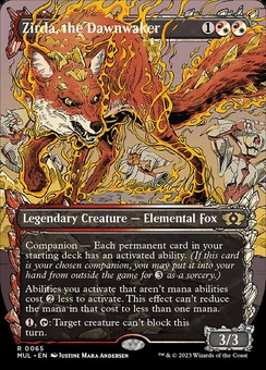 Zirda, the Dawnwaker (showcase foil)