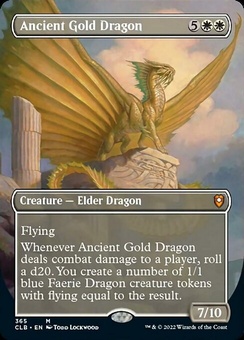 Ancient Gold Dragon (borderless)