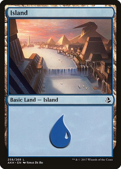 Island #258 (foil)