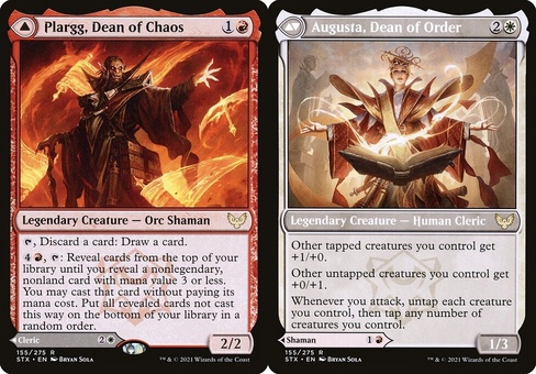 Plargg, Dean of Chaos // Augusta, Dean of Order