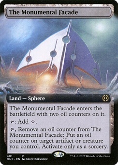The Monumental Facade (extended art foil)
