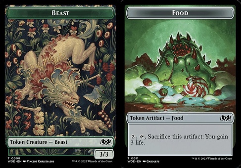 Beast // Food #11 (token foil)
