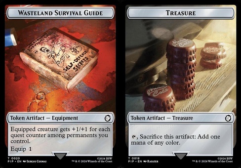 Wasteland Survival Guide // Treasure #18 (token)