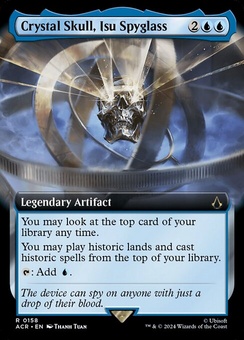 Crystal Skull, Isu Spyglass (extended art foil)