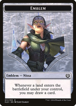 Nissa, Vital Force Emblem (token)