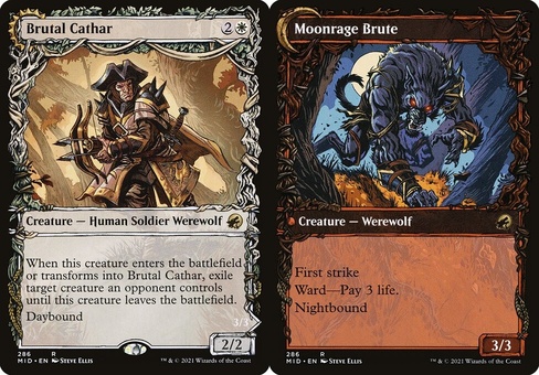 Brutal Cathar // Moonrage Brute (showcase)