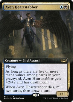 Aven Heartstabber (extended art)