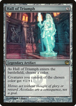 Hall of Triumph (Game Day promo, EX)
