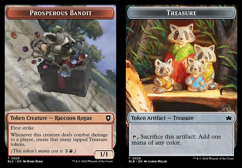 Prosperous Bandit // Treasure (token)