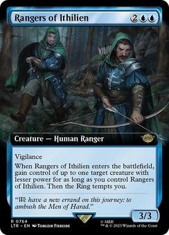 Rangers of Ithilien (extended art surge foil)