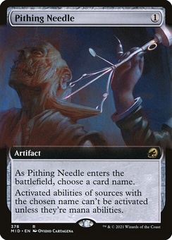 Pithing Needle (extended art)