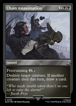 Chain Assassination (etched foil)