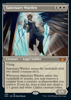 Sanctuary Warden (showcase - foil)