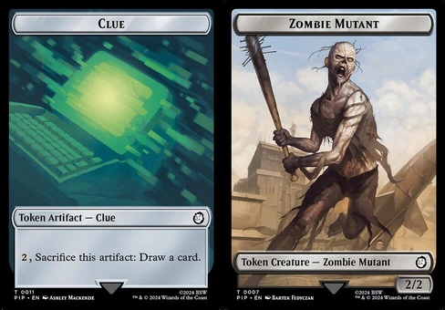 Clue // Zombie Mutant (token)