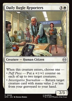 Daily Bugle Reporters (foil)
