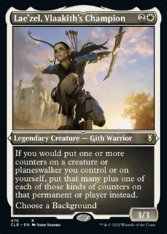Lae'zel, Vlaakith's Champion (etched foil)