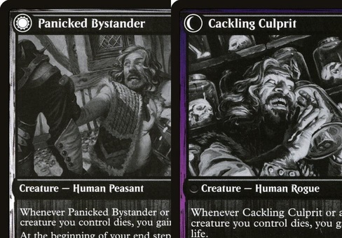 Panicked Bystander // Cackling Culprit (foil)