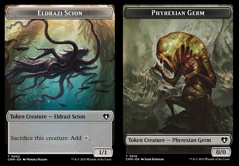 Eldrazi Scion // Phyrexian Germ (token)