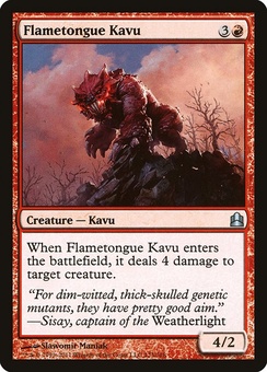 Flametongue Kavu (CMD)