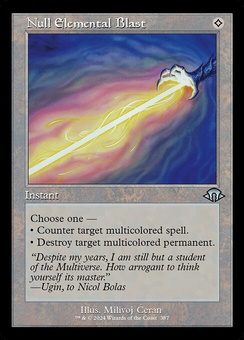 Null Elemental Blast (retro foil)
