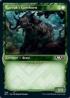Garruk's Gorehorn (showcase)