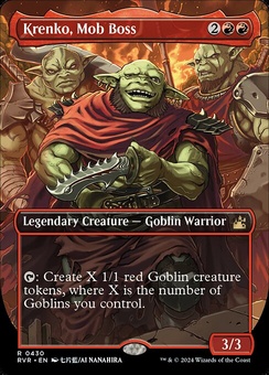 Krenko, Mob Boss (borderless)