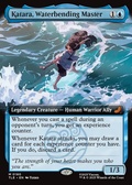 Katara, Waterbending Master (extended art foil)